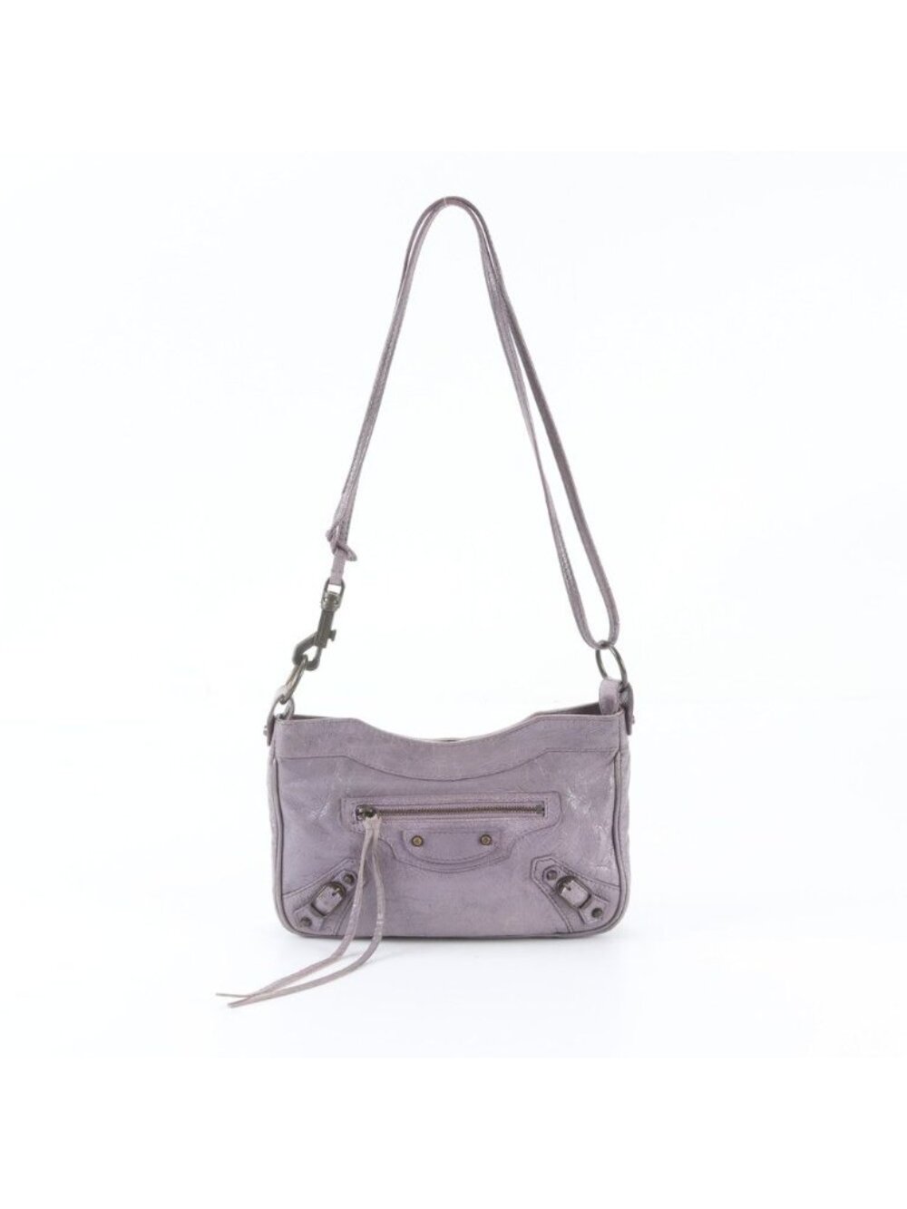 Balenciaga the Hip Leather 2-Way Shoulder Bag